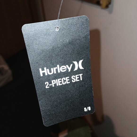 NEW Hurley Boy's 2 Pack Hoodie & Tee Set Navy/Grey Size 5/6 - Picture 7 of 8